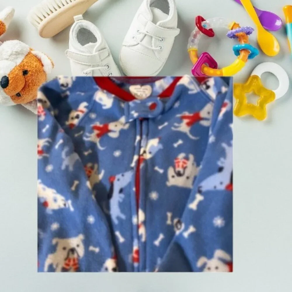 PLACE Made With Love Footed Sleepwear